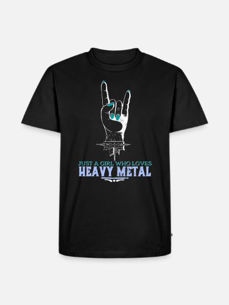 Heavy Metal - Men's Premium Organic T-Shirt - black