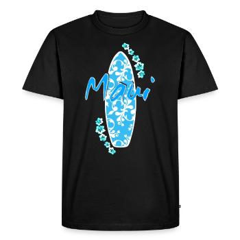 peahi maui surf - T-shirt Premium bio Homme - noir - Devant - Nico (187cm)