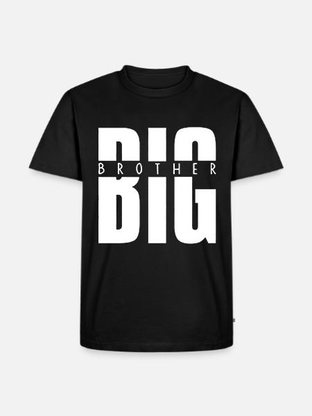 Big Brother Shirt - Men's Premium Organic T-Shirt - black
