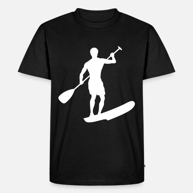 Conception de l’athlète SUP - T-shirt Premium bio Homme - noir