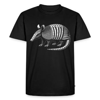 Armadillo Gürteltier - T-shirt Premium bio Homme - noir - Devant - Nico (187cm)
