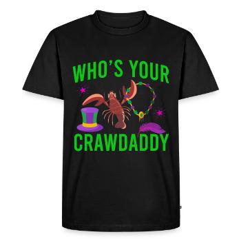 Mardi Gras - T-shirt Premium bio Homme - noir - Devant - Nico (187cm)