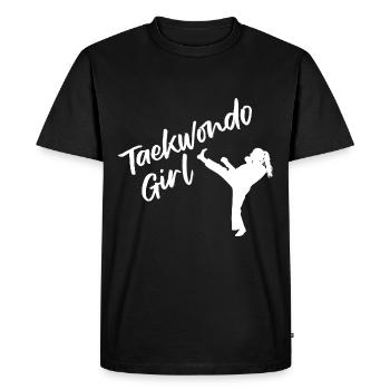 Taekwondo Martial Arts Athlete Martial Arts Martial Arts - Men's Premium Organic T-Shirt - black - Front - Nico (187cm)