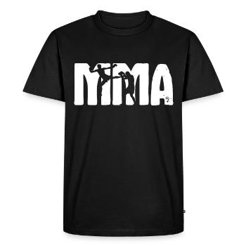 MMA Mixed Martial Art Martial Arts - Men's Premium Organic T-Shirt - black - Front - Nico (187cm)