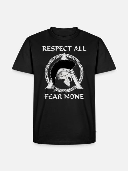 Sparta symbol - Men's Premium Organic T-Shirt - black