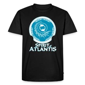 dolphins - Men's Premium Organic T-Shirt - black - Front - Nico (187cm)