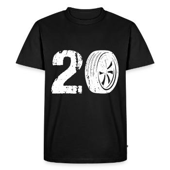 20 Auto Motorsport - Men's Premium Organic T-Shirt - black - Front - Nico (187cm)