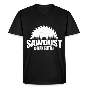 Carpenter & Carpenter Carpenter Gifts - Men's Premium Organic T-Shirt - black - Front - Nico (187cm)
