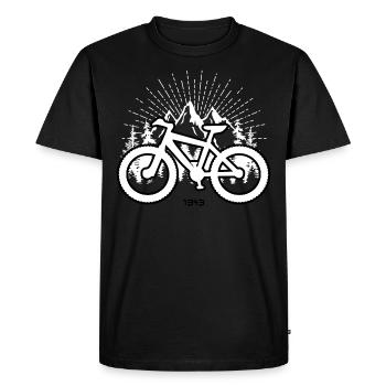 ACID LSD | Festival Techno Acid Trippy Rave - T-shirt Premium bio Homme - noir - Devant - Nico (187cm)