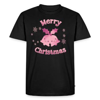 Christmas bells bells Christmas - Men's Premium Organic T-Shirt - black - Front - Nico (187cm)