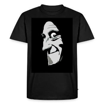 Non, il est prononcé "Eye-gor". - T-shirt Premium bio Homme - noir - Devant - Nico (187cm)