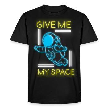 Uv Couleur Rave - T-shirt Premium bio Homme - noir - Devant - Nico (187cm)