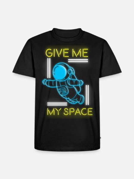 Uv Farbe Rave - Männer Premium Bio T-Shirt - Schwarz