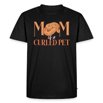 Königspython Mutter Banana Ball Python Mama - Men's Premium Organic T-Shirt - black - Front - Nico (187cm)