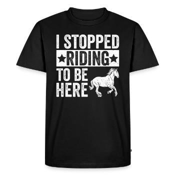 Clydesdale - T-shirt Premium bio Homme - noir - Devant - Nico (187cm)