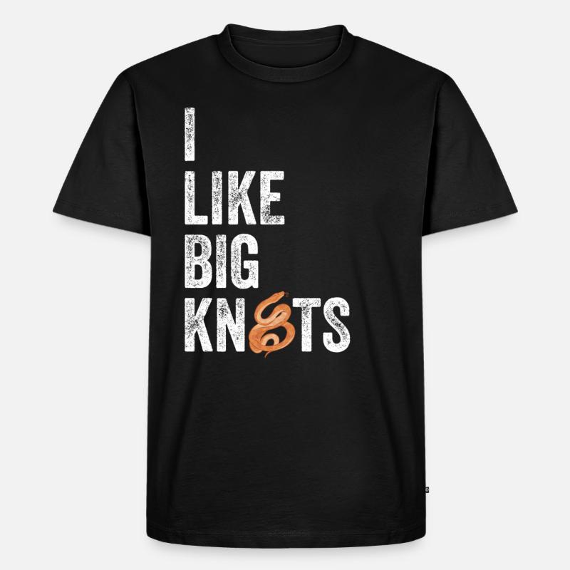 Königspython Ball Python - Men's Premium Organic T-Shirt - black