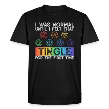 Reiki Praktizierende Und Ganzheitliches Reiki - T-shirt Premium bio Homme - noir - Devant - Nico (187cm)