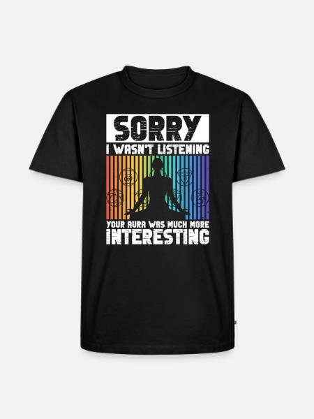 Reiki - Men's Premium Organic T-Shirt - black