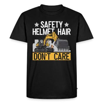 Baggerfahrer Baggern Bagger - T-shirt Premium bio Homme - noir - Devant - Nico (187cm)
