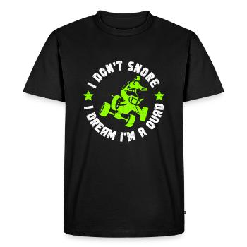 Quad Quadfahrer - T-shirt Premium bio Homme - noir - Devant - Nico (187cm)