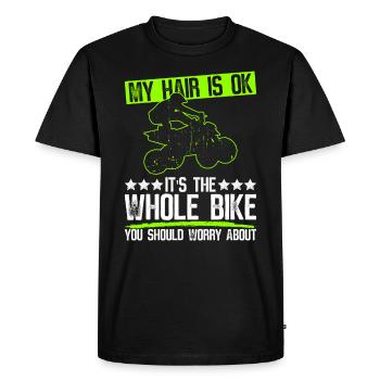 Quad Fahren Quadfahrer - T-shirt Premium bio Homme - noir - Devant - Nico (187cm)