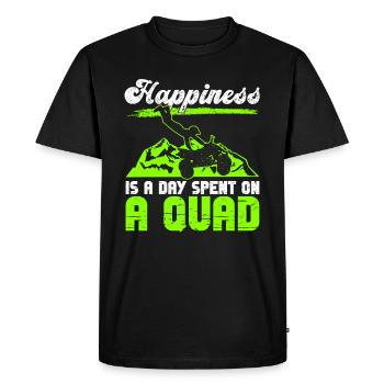 Quadfahren Quad - T-shirt Premium bio Homme - noir - Devant - Nico (187cm)