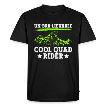 Quadfahrer Quad - T-shirt Premium bio Homme - noir - Devant - Nico (187cm)