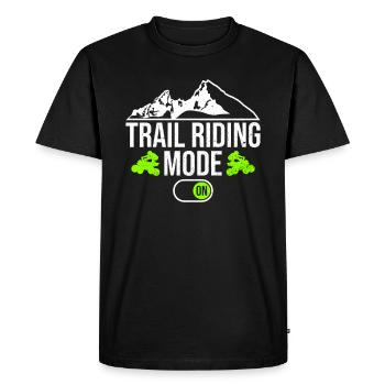 Quad Trail Riding Quadfahrer - T-shirt Premium bio Homme - noir - Devant - Nico (187cm)