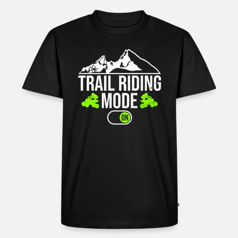 Quad Trail Riding Quadfahrer - T-shirt Premium bio Homme - noir