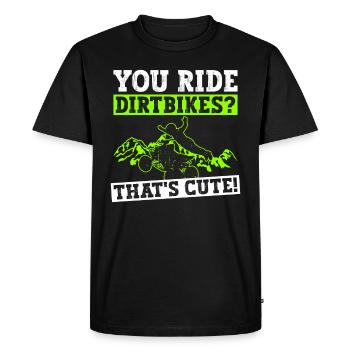 Quadfahrer Quad - T-shirt Premium bio Homme - noir - Devant - Nico (187cm)