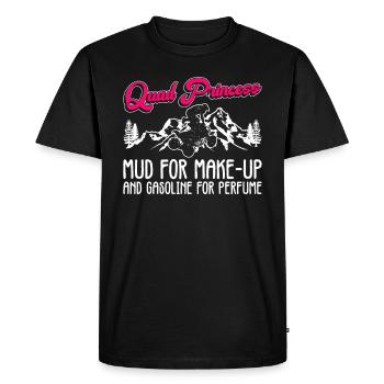 Quad Princess Quadfahrer Frau - T-shirt Premium bio Homme - noir - Devant - Nico (187cm)