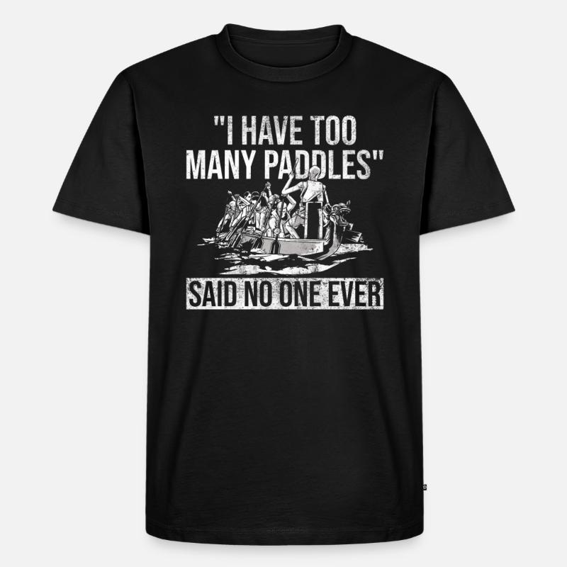Drachenboot - Men's Premium Organic T-Shirt - black