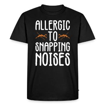 Stabspringer Und Stabhochsprung - Men's Premium Organic T-Shirt - black - Front - Nico (187cm)
