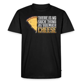 Pizza Pizzaproduktion Pizzabäcker - T-shirt Premium bio Homme - noir - Devant - Nico (187cm)