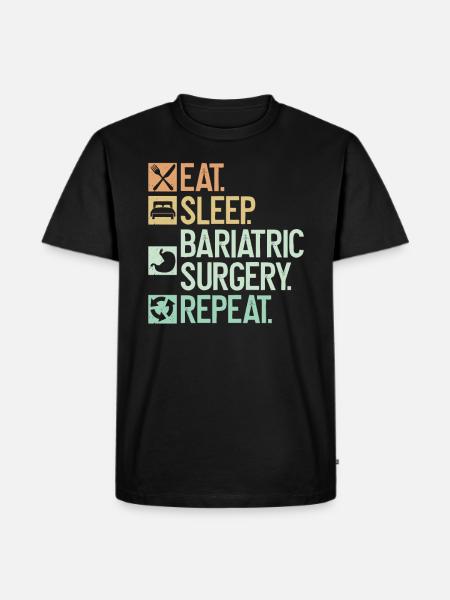 Magenchirurg - Männer Premium Bio T-Shirt - Schwarz