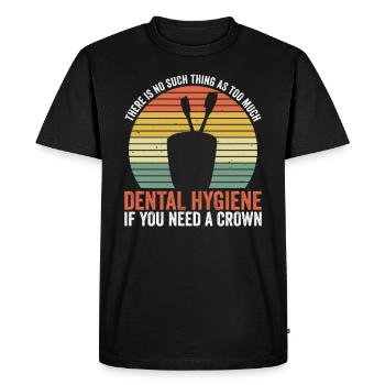 Dentallabor Und Zahntechniker - T-shirt Premium bio Homme - noir - Devant - Nico (187cm)
