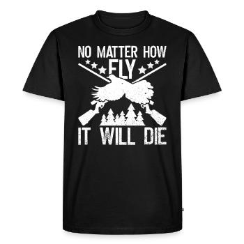 Taubenjagd Jäger - T-shirt Premium bio Homme - noir - Devant - Nico (187cm)