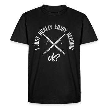 Und Holzblasinstrument Für Fagottspieler - T-shirt Premium bio Homme - noir - Devant - Nico (187cm)