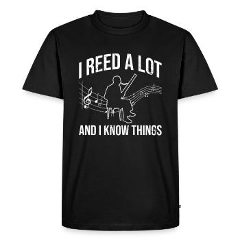 Fagottorchester Und - T-shirt Premium bio Homme - noir - Devant - Nico (187cm)