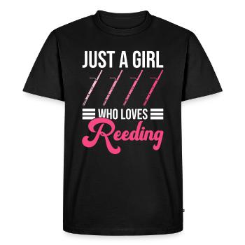Fagott Orchester Mädchen Und Orchester Holzbläser - T-shirt Premium bio Homme - noir - Devant - Nico (187cm)