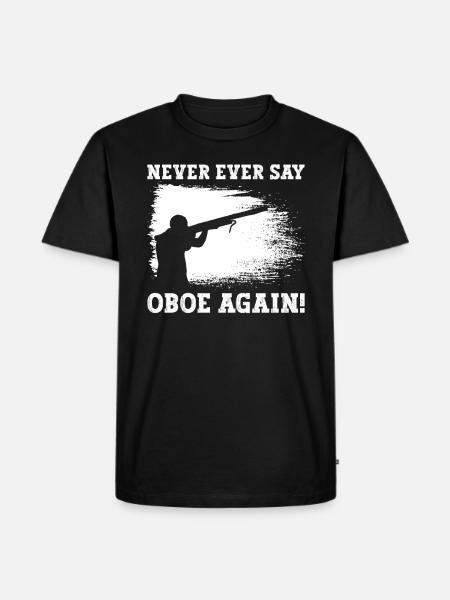Fagottspieler Und Fagottrohrblatt - Men's Premium Organic T-Shirt - black