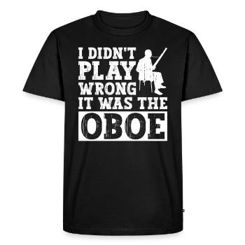 Fagott Schilf Und Fagott - T-shirt Premium bio Homme - noir - Devant - Nico (187cm)