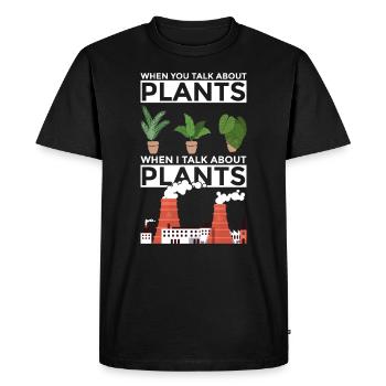 Nuklearingenieur Und Kernkraftwerk Nukleare - T-shirt Premium bio Homme - noir - Devant - Nico (187cm)