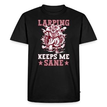 Larping Und Fantasy Rollenspiel Larper Larp - T-shirt Premium bio Homme - noir - Devant - Nico (187cm)