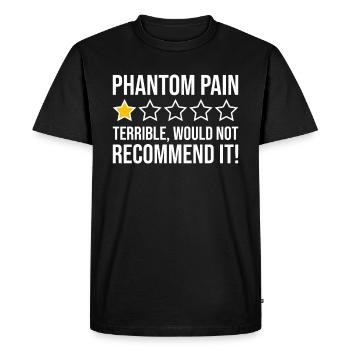 Prothetische Chirurgie Beinprothese Und Künstliche - Men's Premium Organic T-Shirt - black - Front - Nico (187cm)