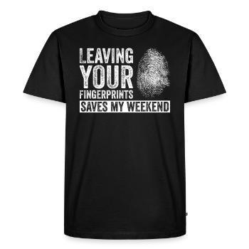 Crime Labe Design Für Forensische Wissenschaftler - T-shirt Premium bio Homme - noir - Devant - Nico (187cm)
