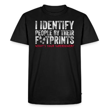 Crime Labe Design Für Forensische Wissenschaftler - T-shirt Premium bio Homme - noir - Devant - Nico (187cm)