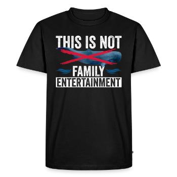 Anti-walbeobachtung Und Orca-beobachtung Rettet - T-shirt Premium bio Homme - noir - Devant - Nico (187cm)
