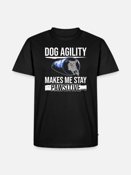 Dog Agility Trainer Design pour Dog Agility - T-shirt Premium bio Homme - noir