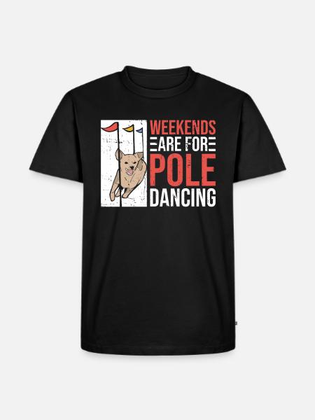 Dog Agility Trainer Design pour Dog Agility - T-shirt Premium bio Homme - noir